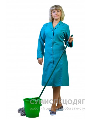 Халат жіночий "Практика", зелений